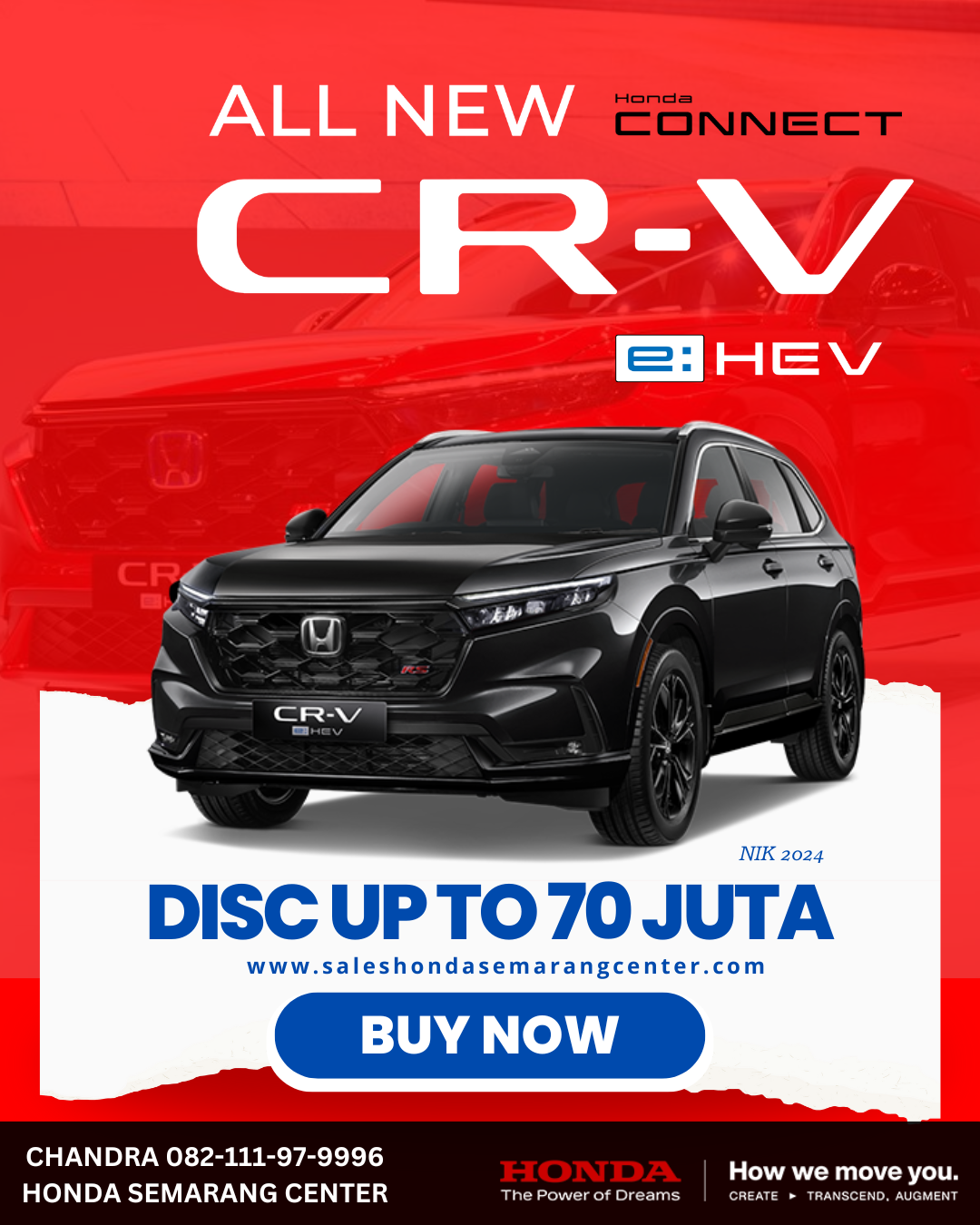 Dealer honda semarang - Promo crv hybrid - CRV Semarang