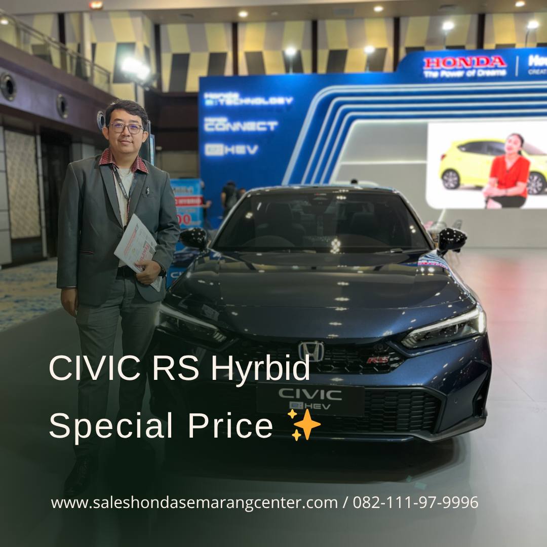 Honda CIVIC RS Hybrid 2 Honda Civic Hybrid Semarang