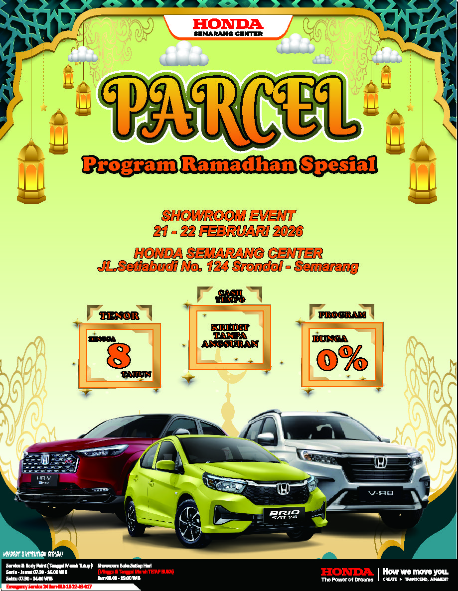 Promo Mobil Honda Ramadhan